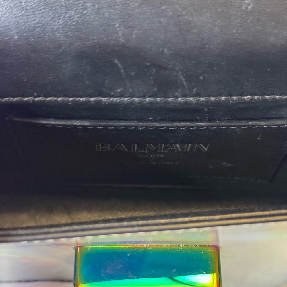 Balmain Authentic Iridescent Mini Bag RARE! - Picture 12 of 12